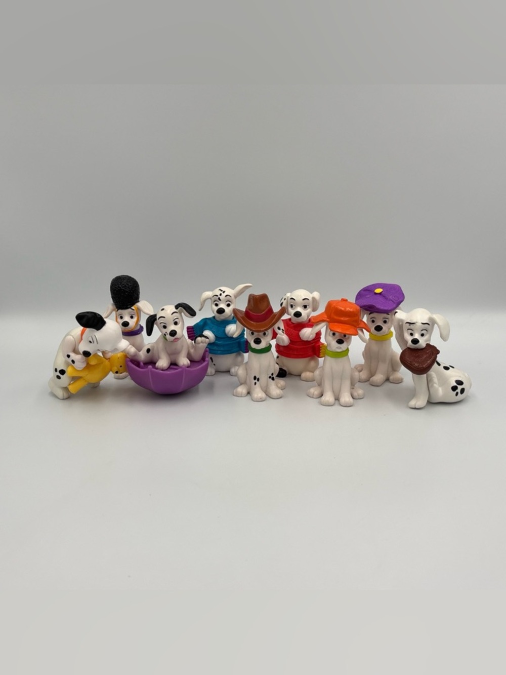 RARE Vintage 101 Dalmatians with Clothes & Accessories Disney McDonald’s Toy Lot
